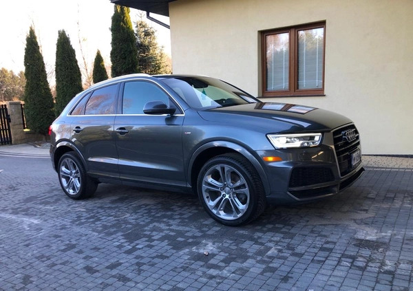 Audi Q3 cena 90900 przebieg: 117000, rok produkcji 2018 z Ruciane-Nida małe 137